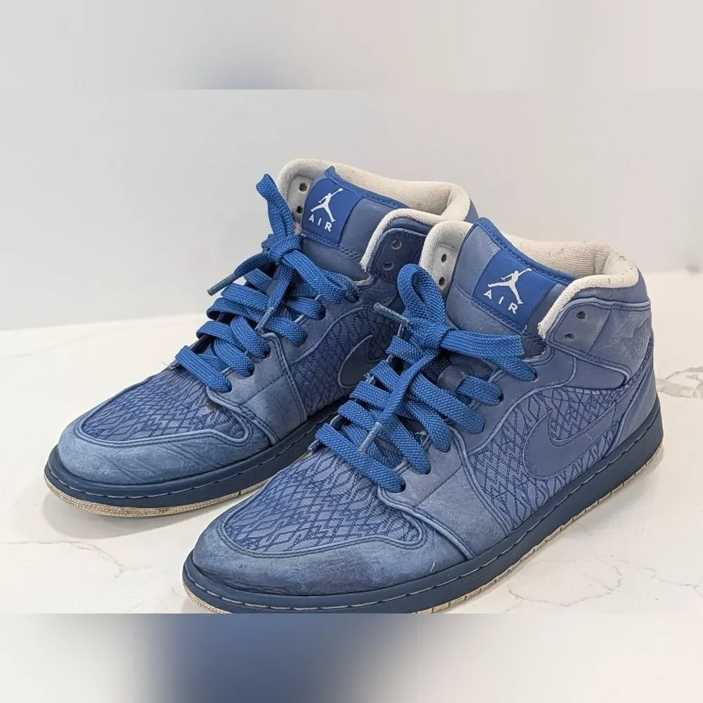 Nike Air Jordan Retro 1 Phat Premier Men 11.5 Varsity Blue Basketball High Top